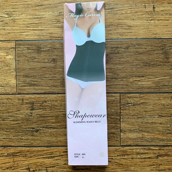 Magic Curves Other - Black Corset Style MidSection Waist Belt Shapewear Magic Curves Other - Black Corset Style MidSection Waist Belt Shapewear